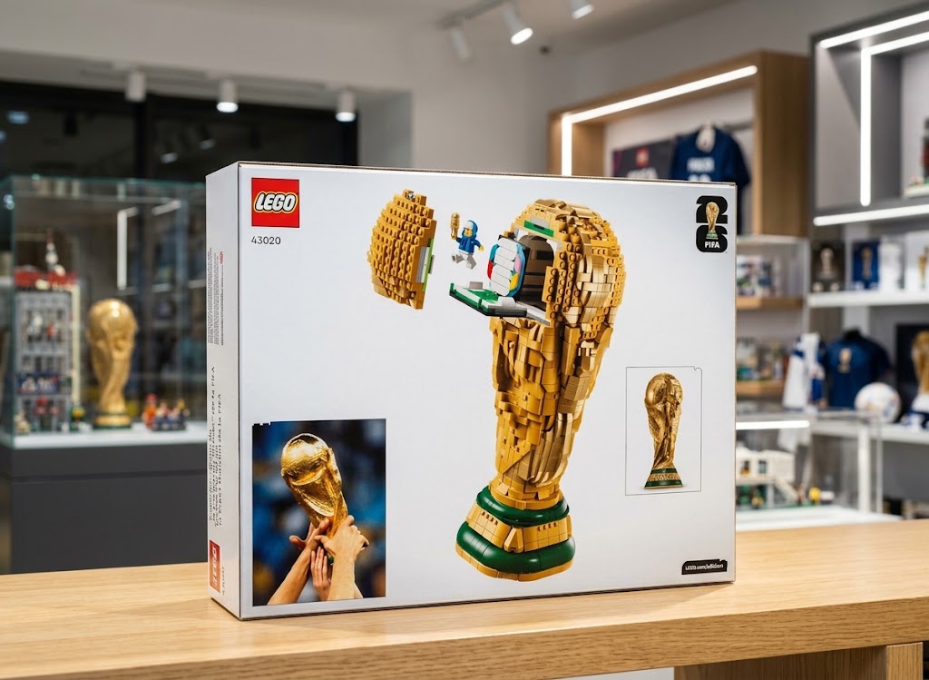 LEGO Editions FIFA World Cup Official Trophy Building Set 43020 – 2,842 Pieces