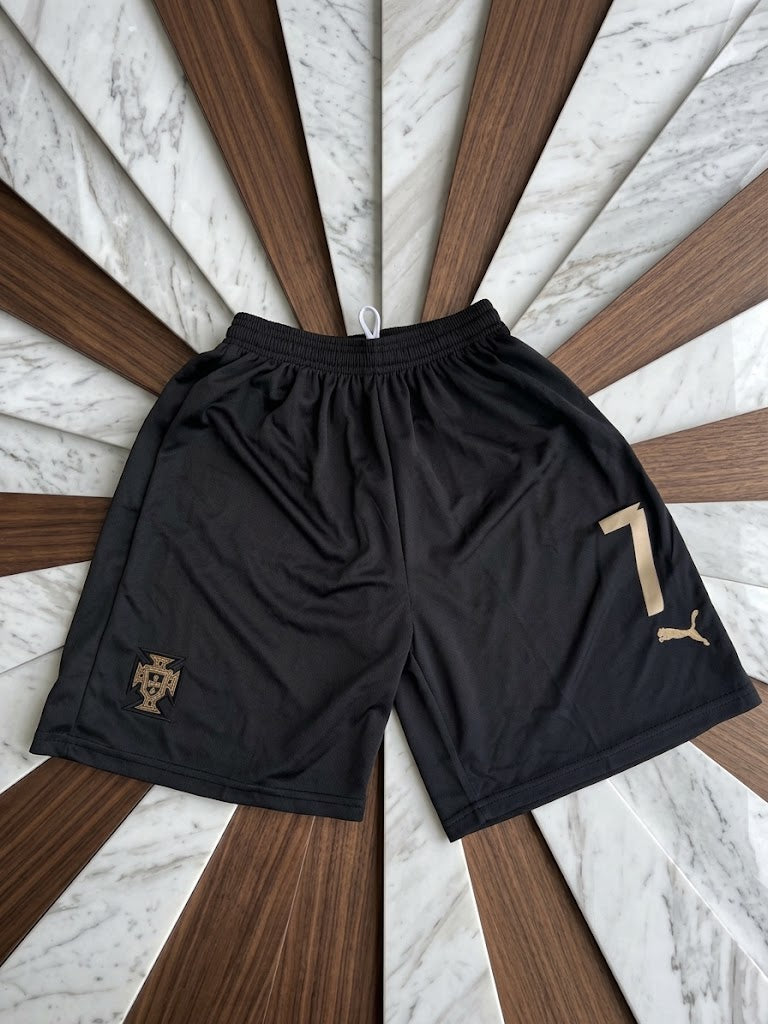 Portugal Pantera Negra Special Edition Jersey 2026 World Cup - Ronaldo #7 Player Version, Black
