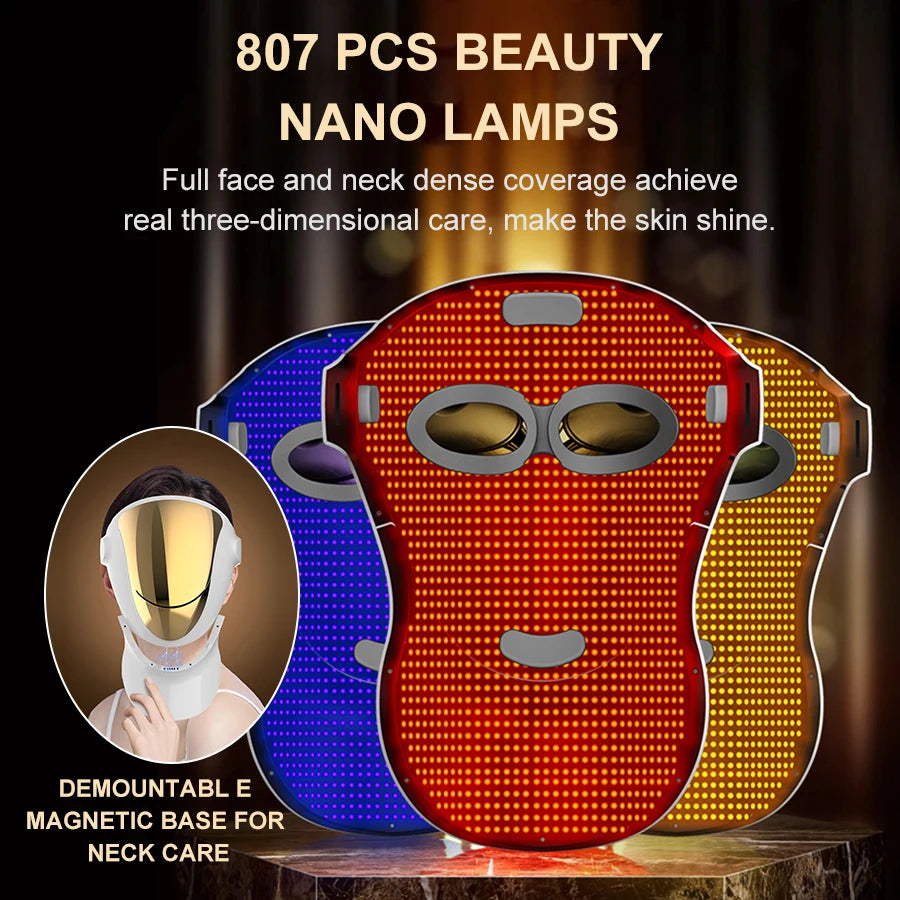 LED Face Mask Red Light Therapy