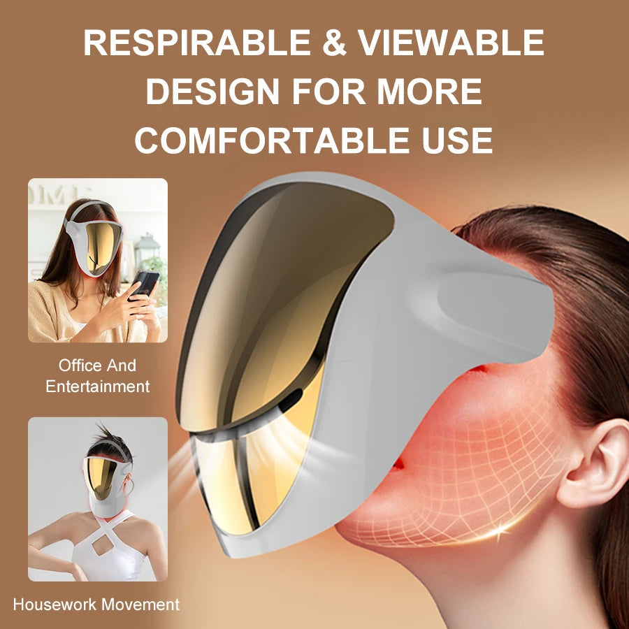 LED Face Mask Red Light Therapy