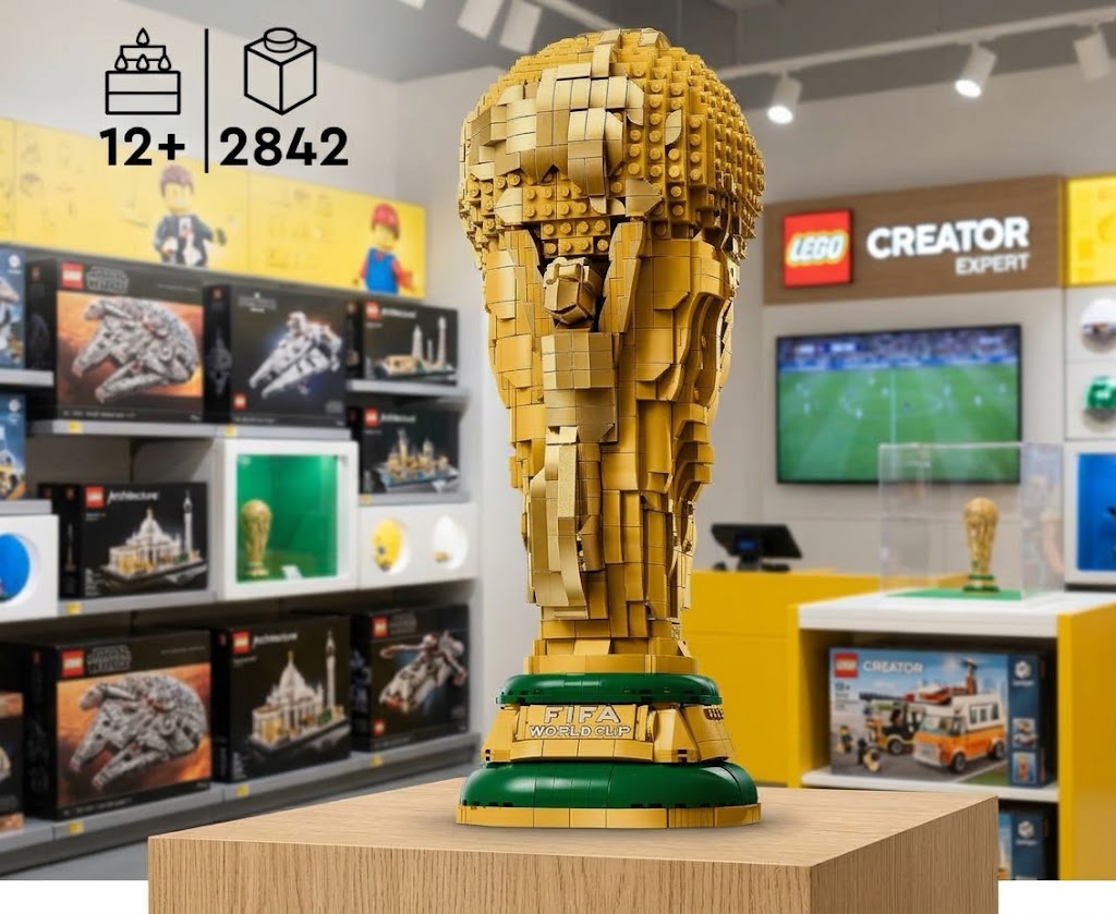 LEGO Editions FIFA World Cup Official Trophy Building Set 43020 – 2,842 Pieces