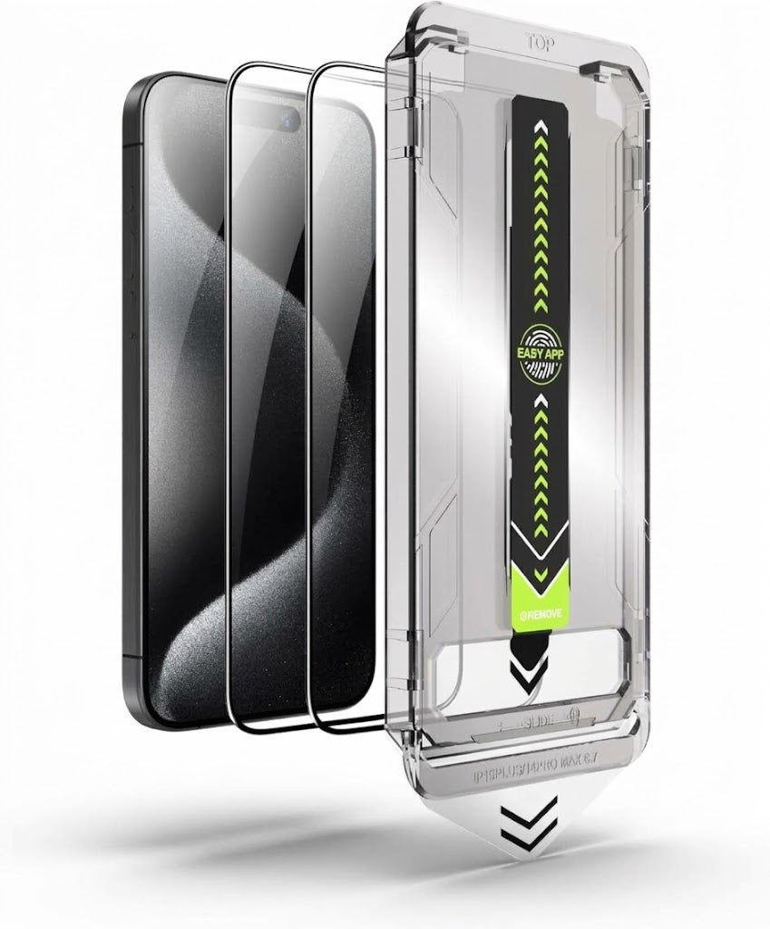 Tempered Glass Screen Protector for iPhone X / XS / 11 Pro, 9H Hardness, HD Clear, 2-Pack with Easy Installation Tool