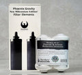 Combo Pack: 2 Berkey PF-2 Fluoride & Arsenic Reduction Elements + 2 Phoenix Gravity New Millennium Edition Filter Elements (NSF 42/372 Certified)