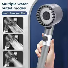 3 Handheld Modes Filter Shower Head