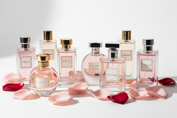 Luxury Fragrance White Background