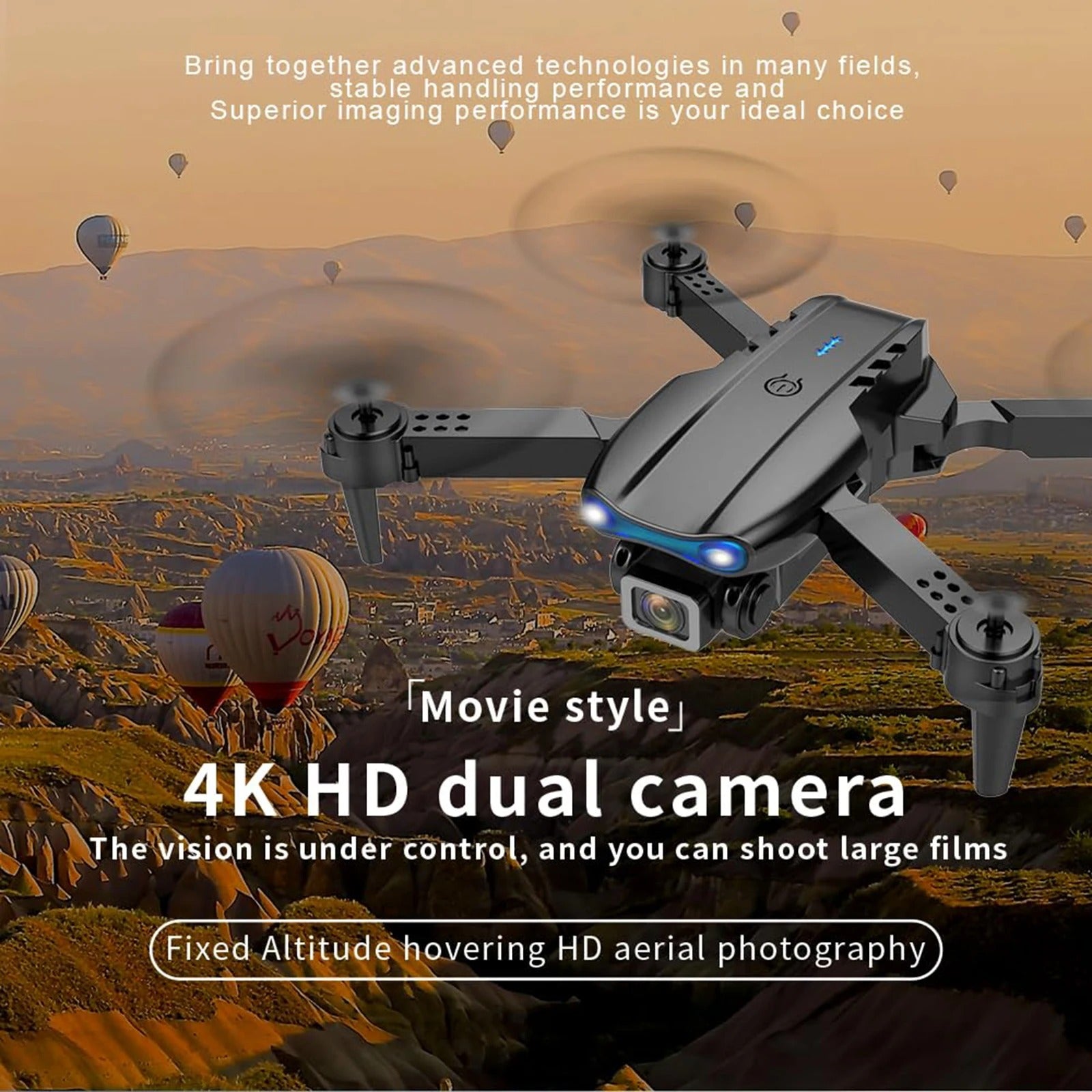 E99 HD Dual Camera RC Drone