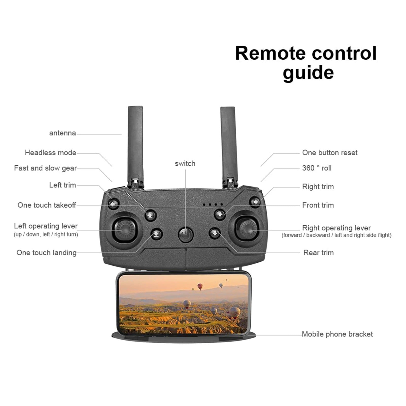 E99 HD Dual Camera RC Drone