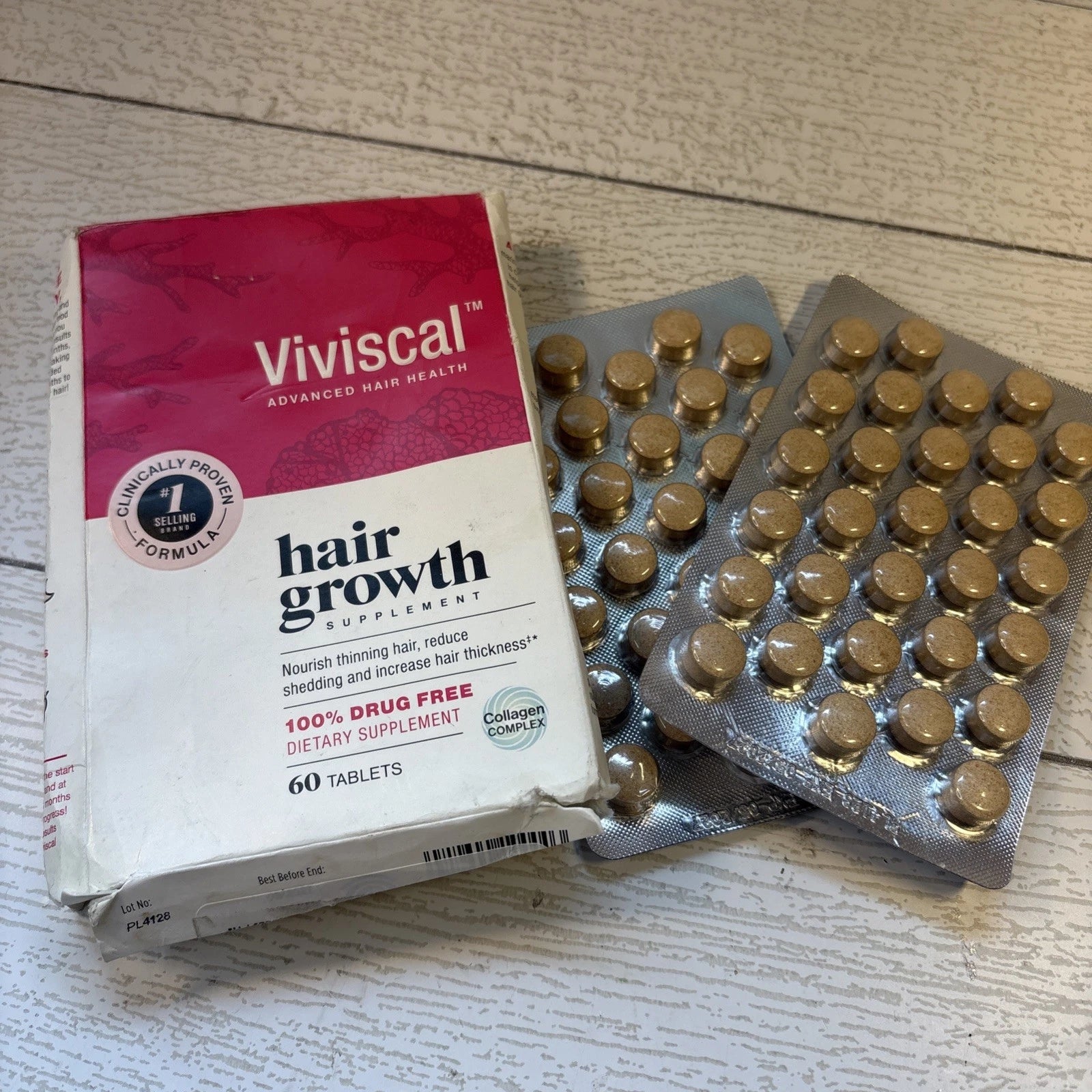 Viviscal Advanced Health Care Women's Hair Growth Supplement 60 Tabs Exp. 5-27
