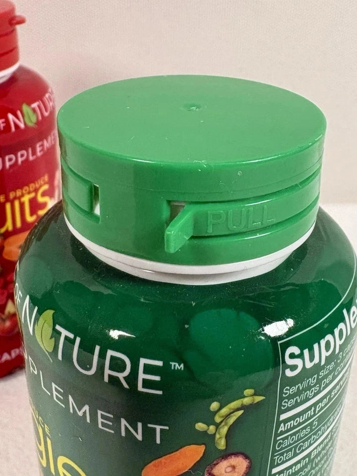 Natures Fruits & Veggies BALANCE Na Dietary Supplement (2 Pack 90 Capsules each)