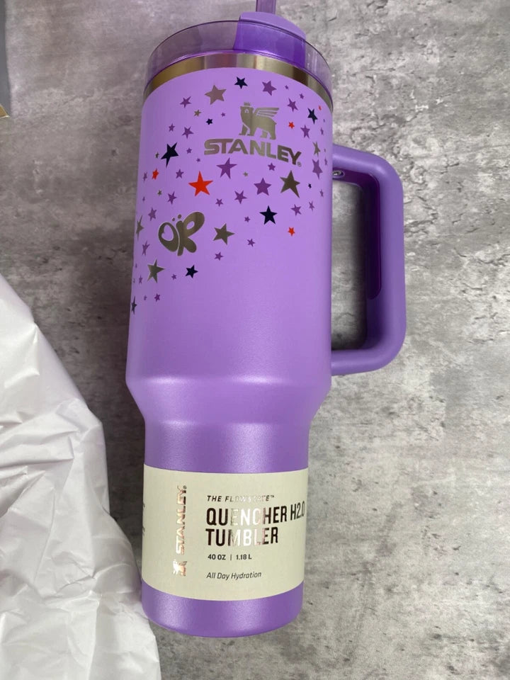 Olivia Rodrigo Stanley Tumbler 40 oz 1.18L Quencher H2.0 Purple Factor Sealed