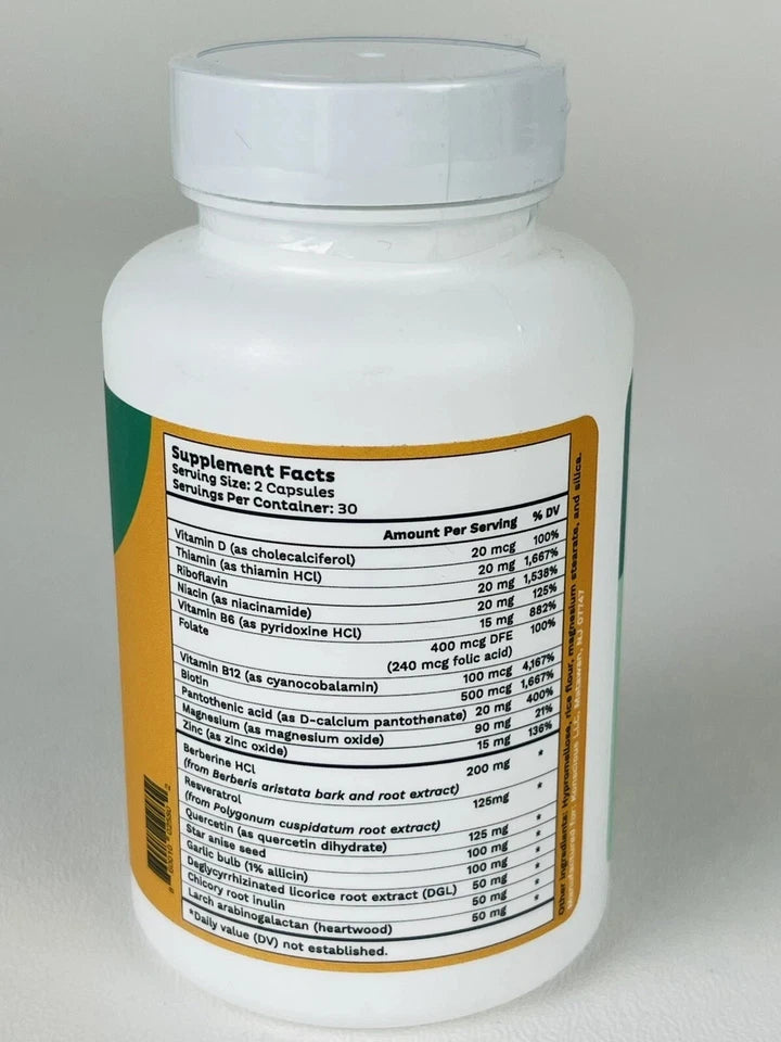 Emma Relief Supplement Konsciens Keto for Gut Bloating 60 Capsules Exp 2027 NEW