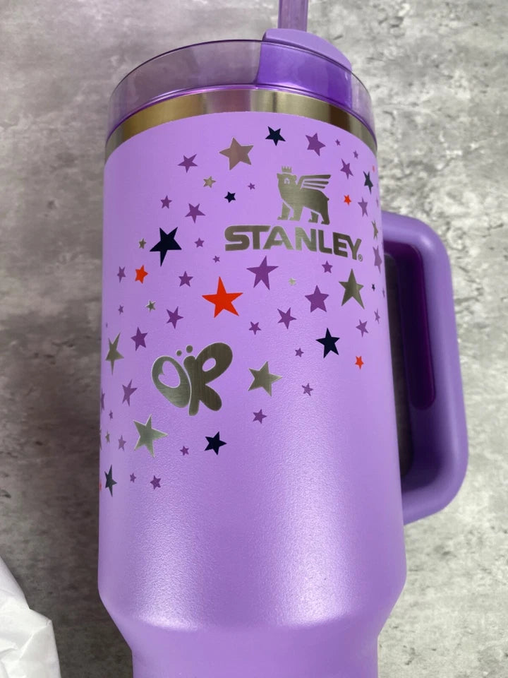 Olivia Rodrigo Stanley Tumbler 40 oz 1.18L Quencher H2.0 Purple Factor Sealed