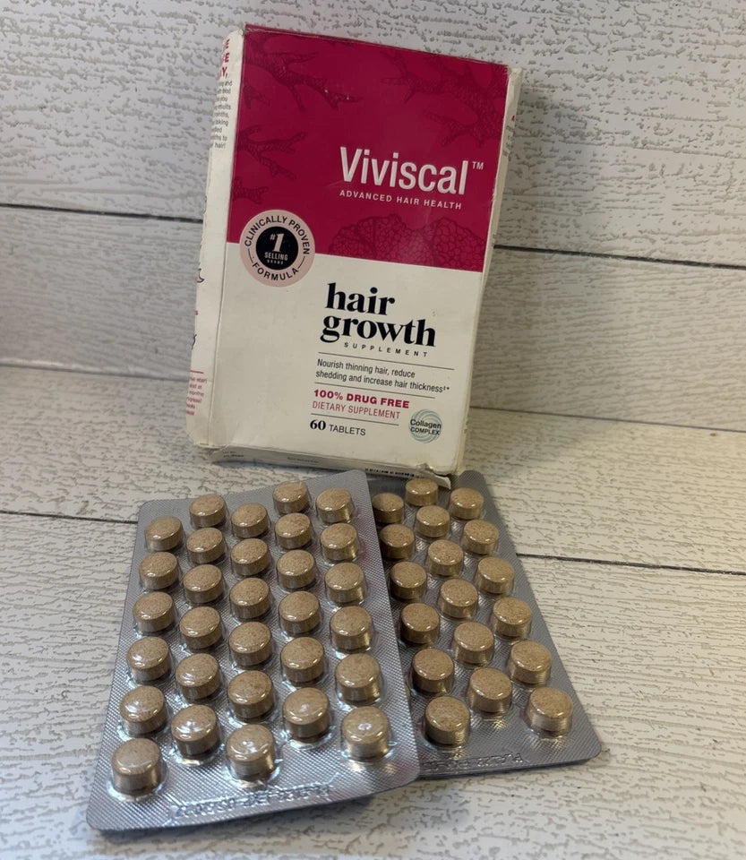 Viviscal Advanced Health Care Women's Hair Growth Supplement 60 Tabs Exp. 5-27