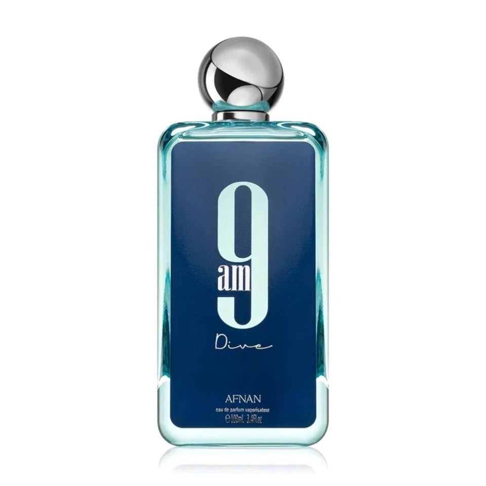 Afnan 9AM Dive Perfumes EDP 3.4 Oz 100 ML For Unisex USA Seller